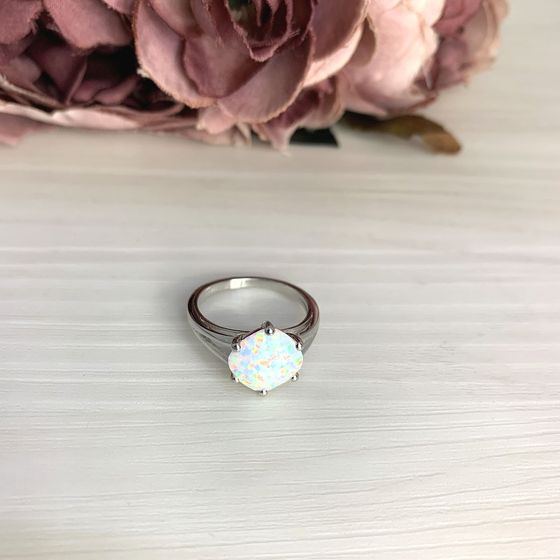Серебряное кольцо с опалом 1.683ct