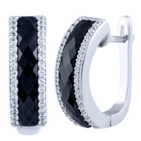 Серьги с керамикой