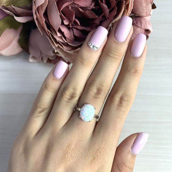 Серебряное кольцо с опалом 2.09ct