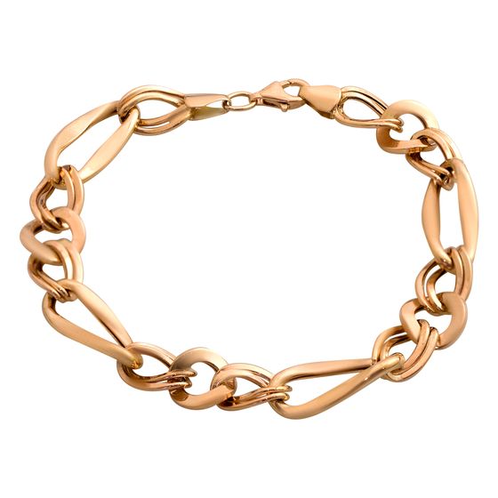 Gold bracelet without stones