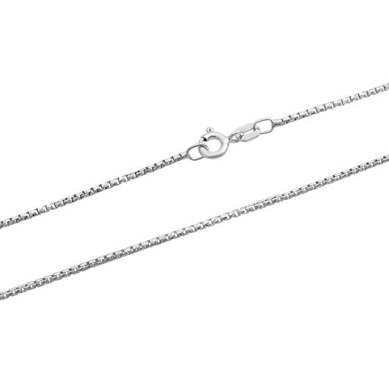 Silver chain without stones