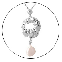 Колье с драгоценными камнями