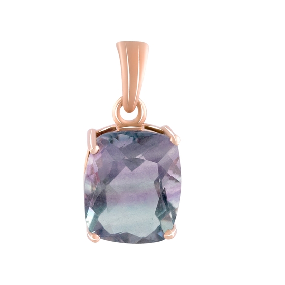Silver pendant with fluorite 5.9ct