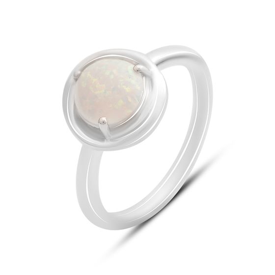 Серебряное кольцо с опалом 0.906ct