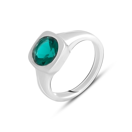 Серебряное кольцо с аквамарином nano 1.647ct