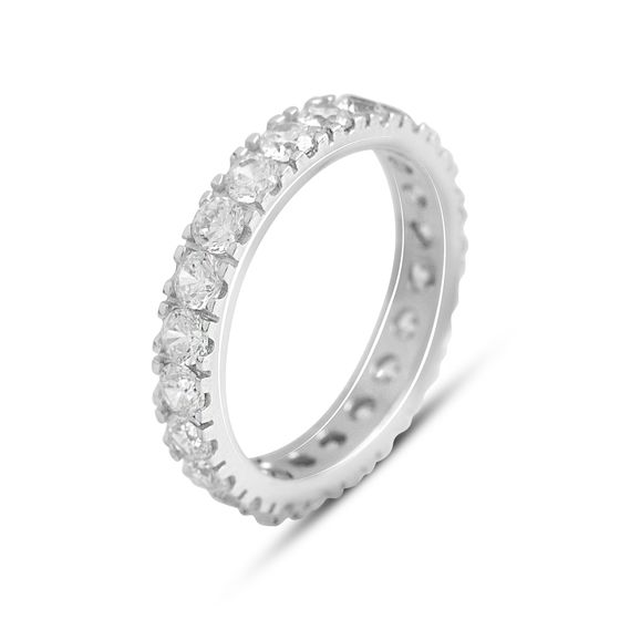5.5ct Gold Ring with Fianites
