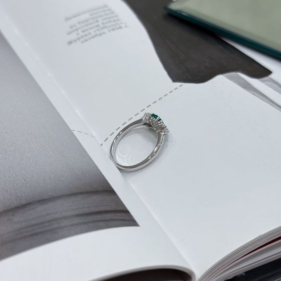 Серебряное кольцо с агатом 1.1ct