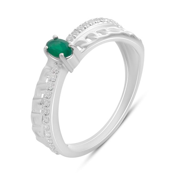 Серебряное кольцо с агатом 0.577ct