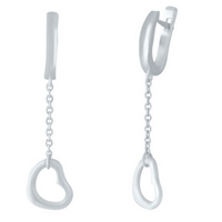 Серьги без камней