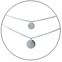 Колье без камней