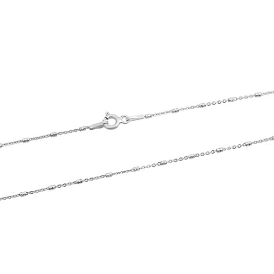 Silver chain without stones