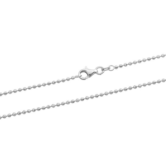 Silver chain without stones