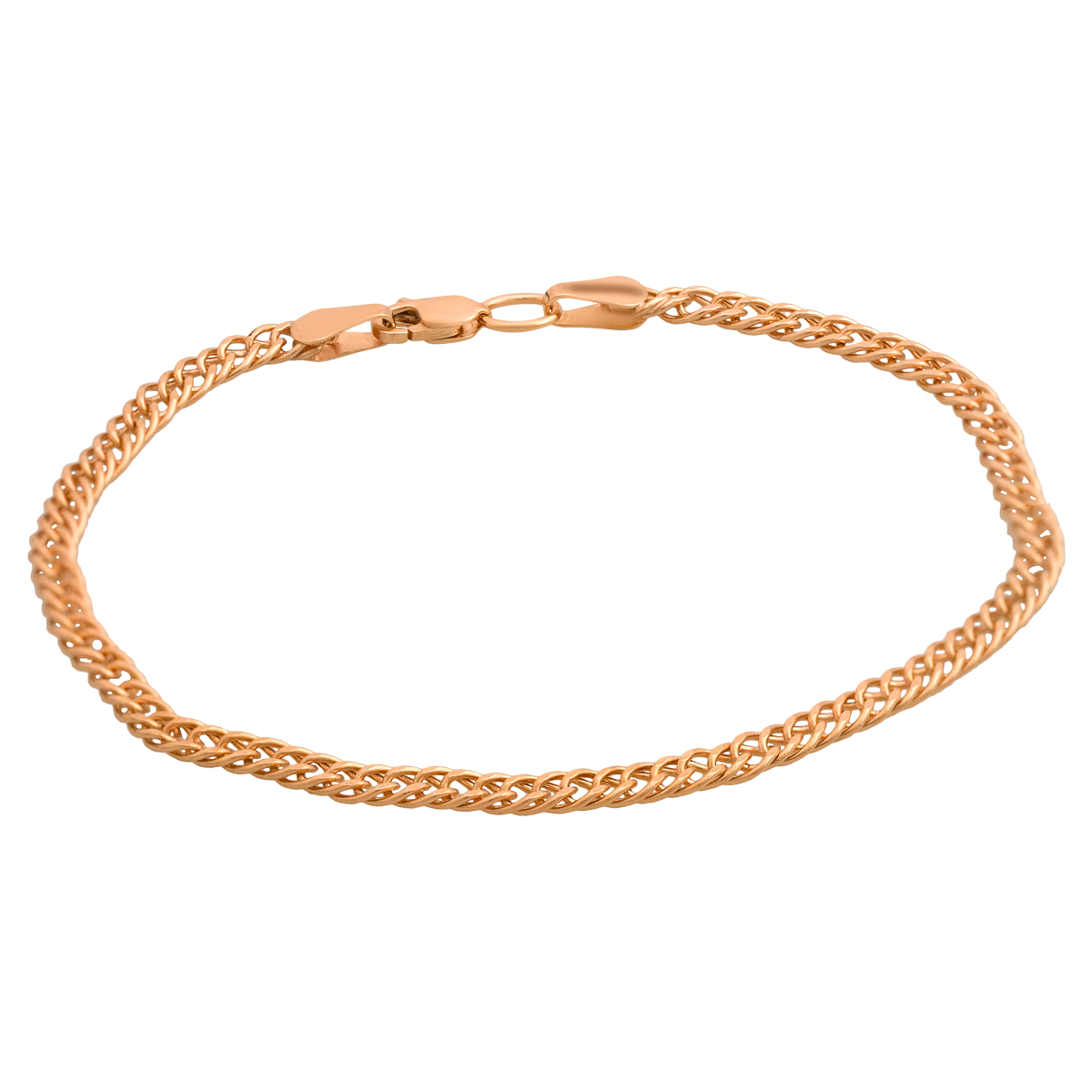 Gold bracelet without stones