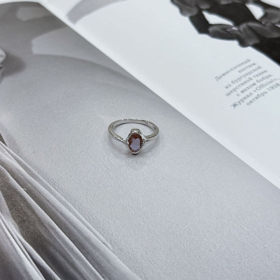 Серебряное кольцо с султанитом 1.167ct