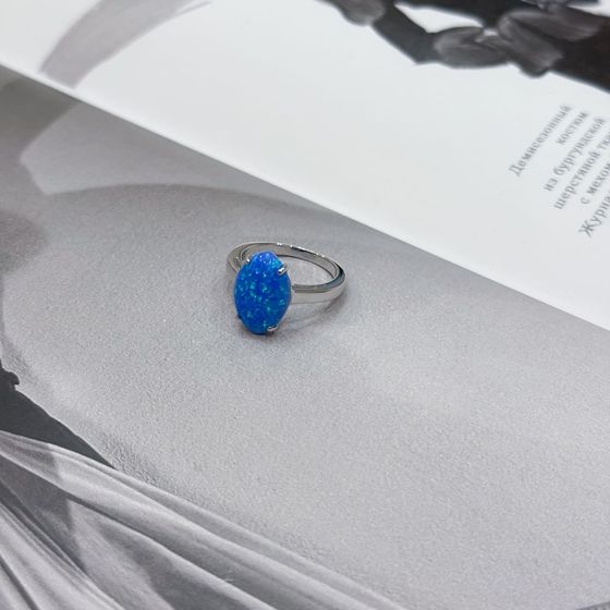 Серебряное кольцо с опалом 2.2ct
