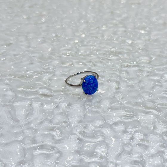 Серебряное кольцо с опалом 2.09ct