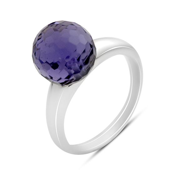 Silver Ring with Fianites