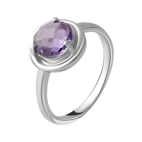 Silver ring with alexandrite 2.338ct