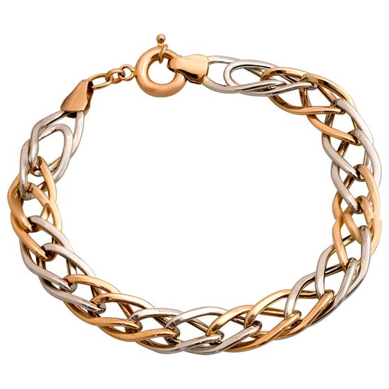 Gold bracelet without stones